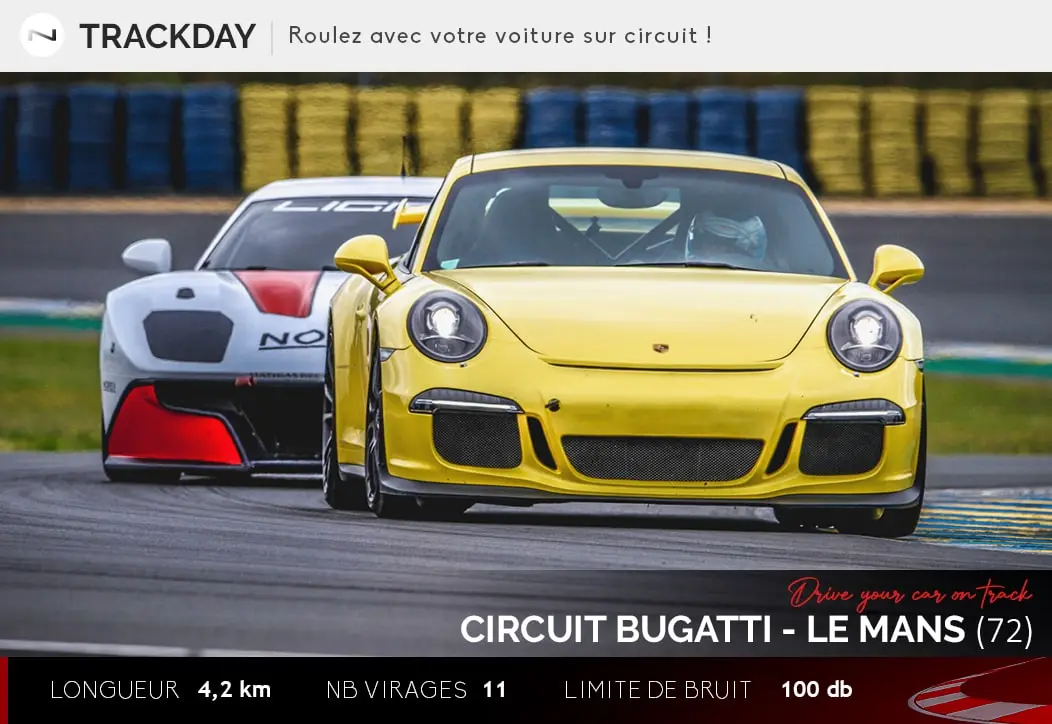 Le Mans Bugatti - Courses sur circuit automobile - TTE